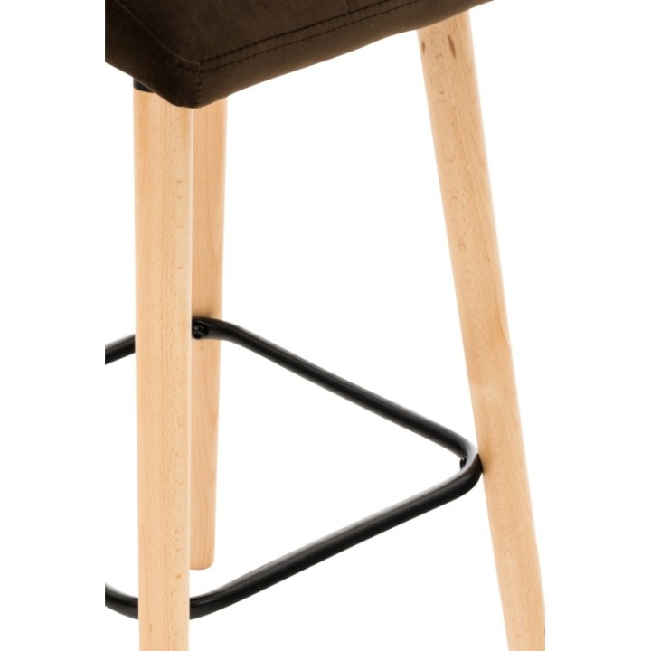 2er Set Barhocker Lincoln Samt