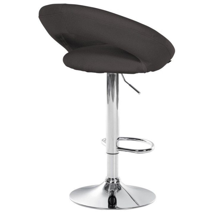 Barhocker Olinda Stoff chrom