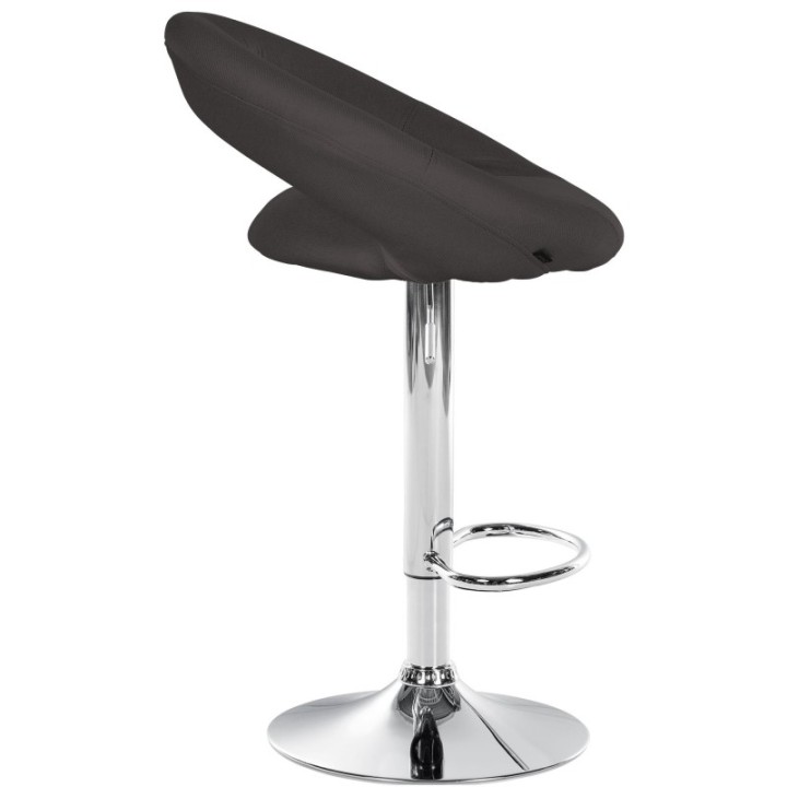 Barhocker Olinda Stoff chrom
