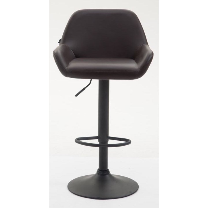 2er Set Barhocker Braga Kunstleder schwarz