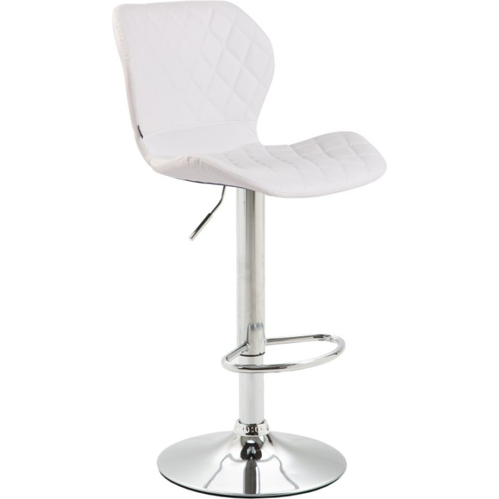 Barhocker Cork Kunstleder chrom