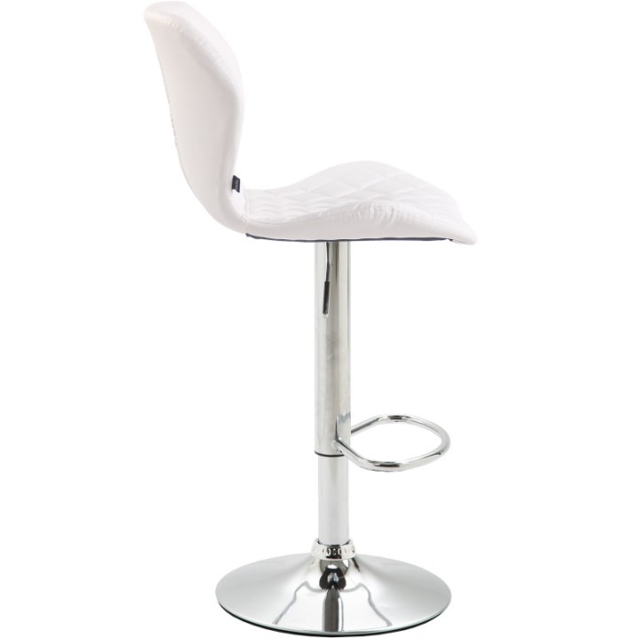 Barhocker Cork Kunstleder chrom
