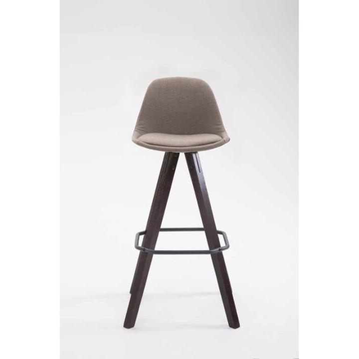 Barhocker Franklin Stoff Square cappuccino