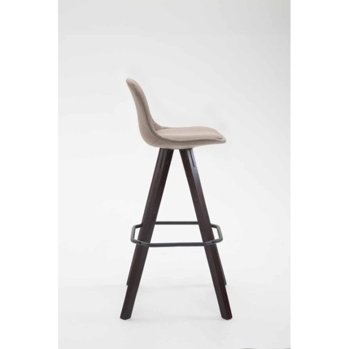 Barhocker Franklin Stoff Square cappuccino