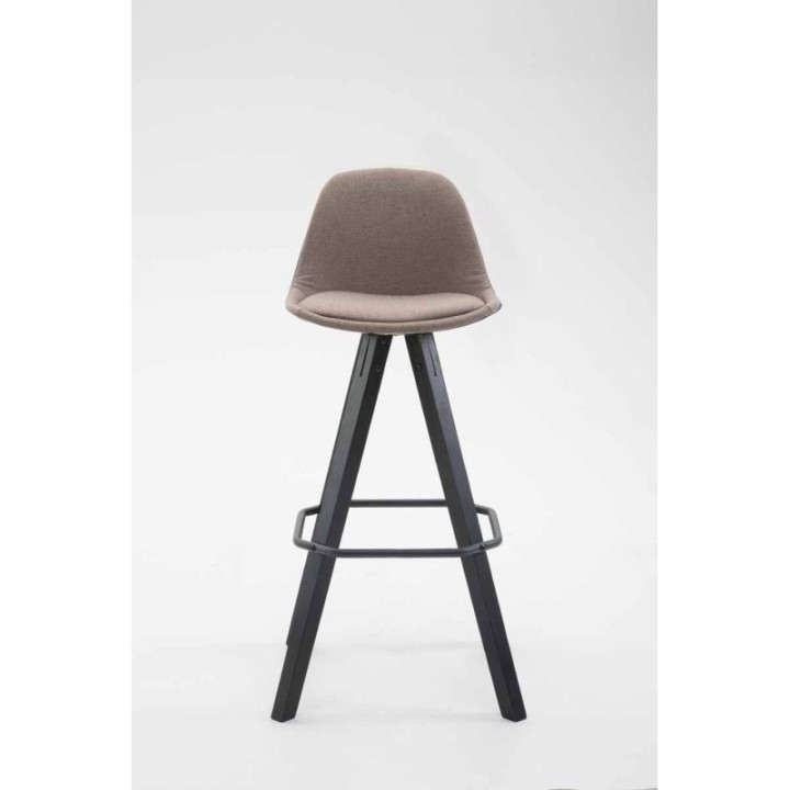 Barhocker Franklin Stoff Square schwarz