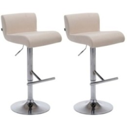 2er Set Barhocker California Stoff