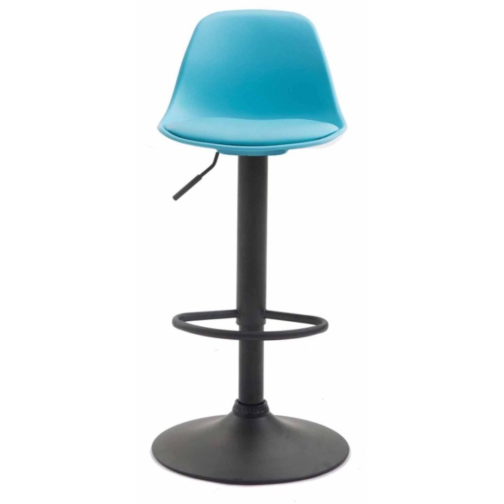 2er Set Barhocker Kiel Kunststoff schwarz