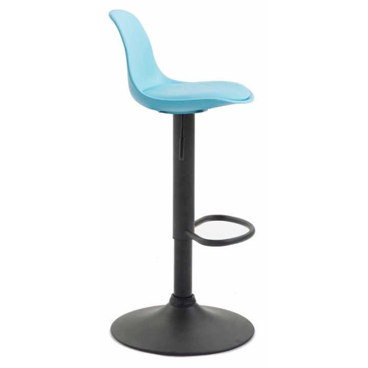 2er Set Barhocker Kiel Kunststoff schwarz