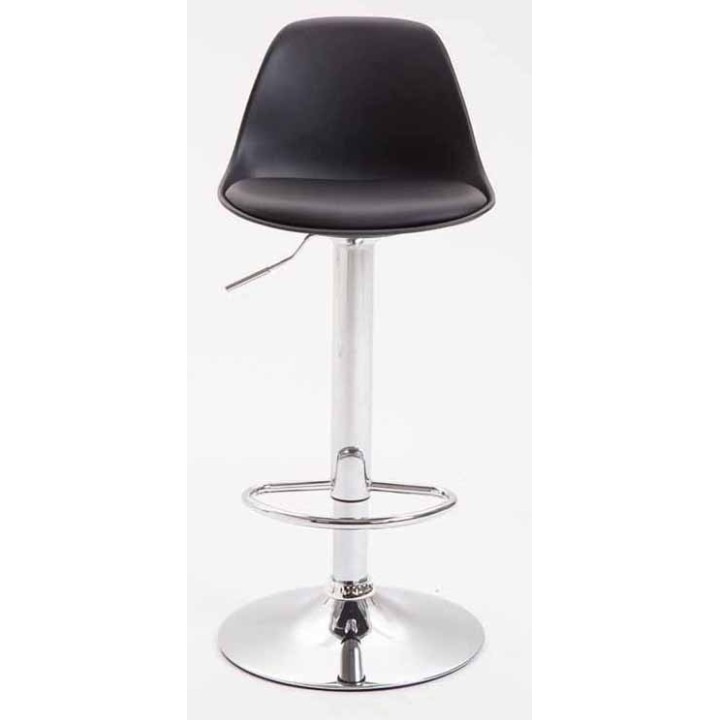 2er Set Barhocker Kiel Kunststoff chrom
