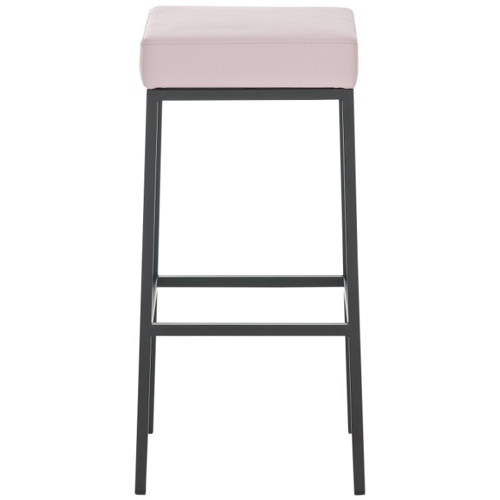 2er Set Barhocker Montreal 85 Kunstleder schwarz