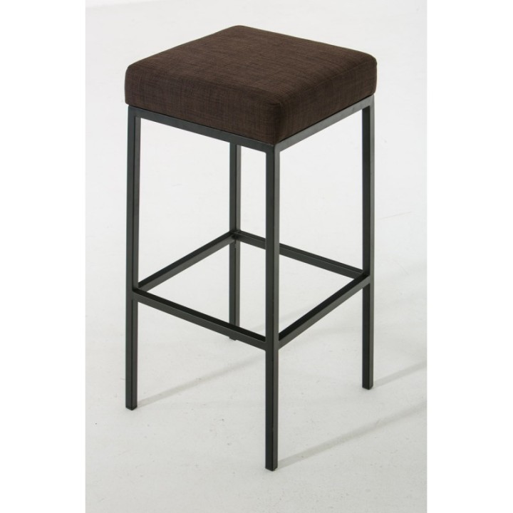 2er Set Barhocker Montreal 80 Stoff schwarz