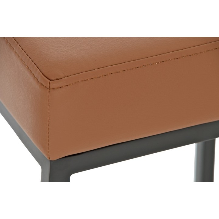 2er Set Barhocker Montreal 80 Kunstleder schwarz