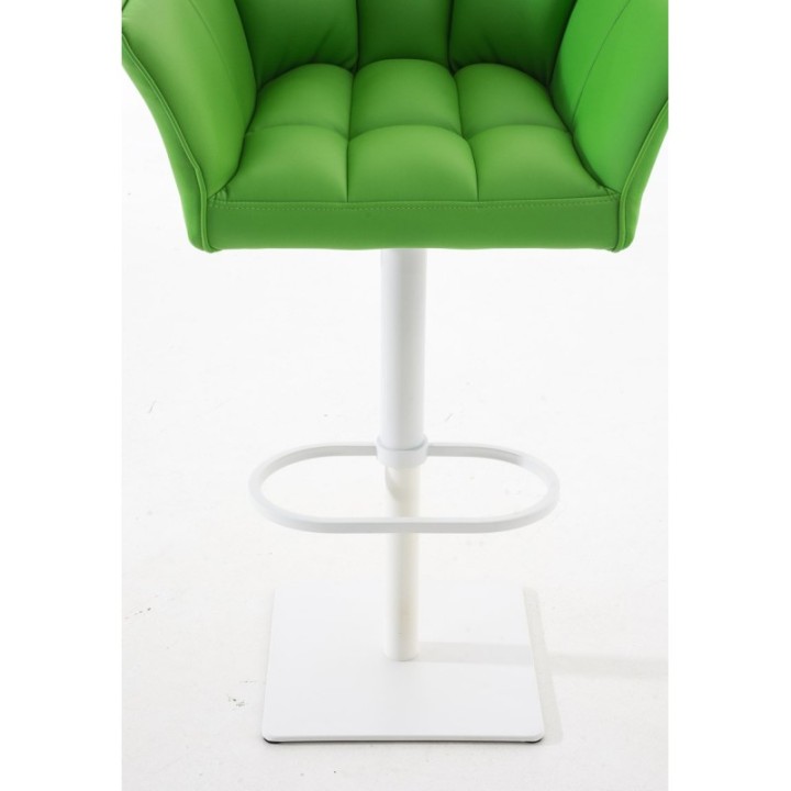 2er Set Barhocker Damaso Kunstleder weiß
