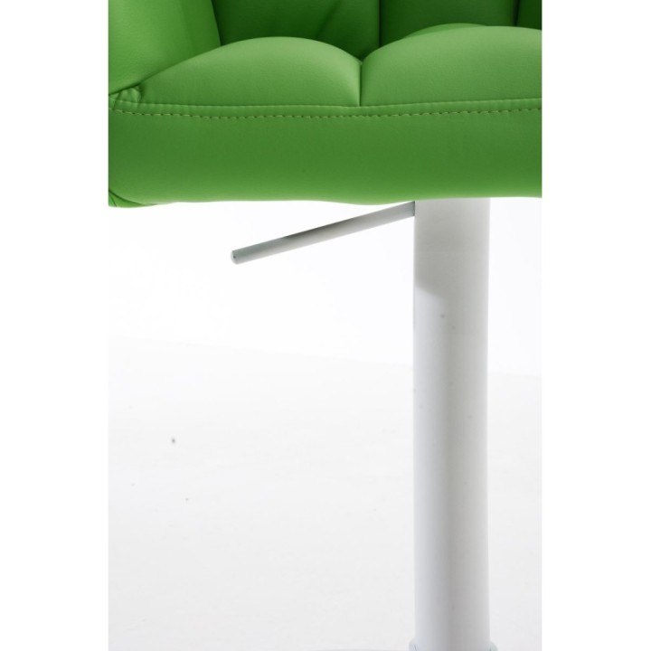 2er Set Barhocker Damaso Kunstleder weiß