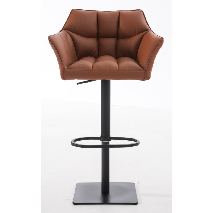 2er Set Barhocker Damaso Kunstleder schwarz