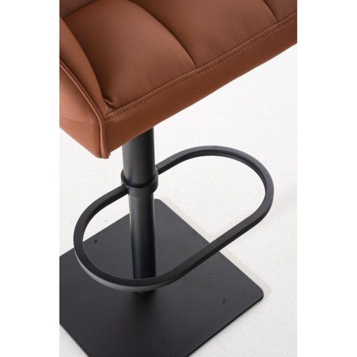 2er Set Barhocker Damaso Kunstleder schwarz