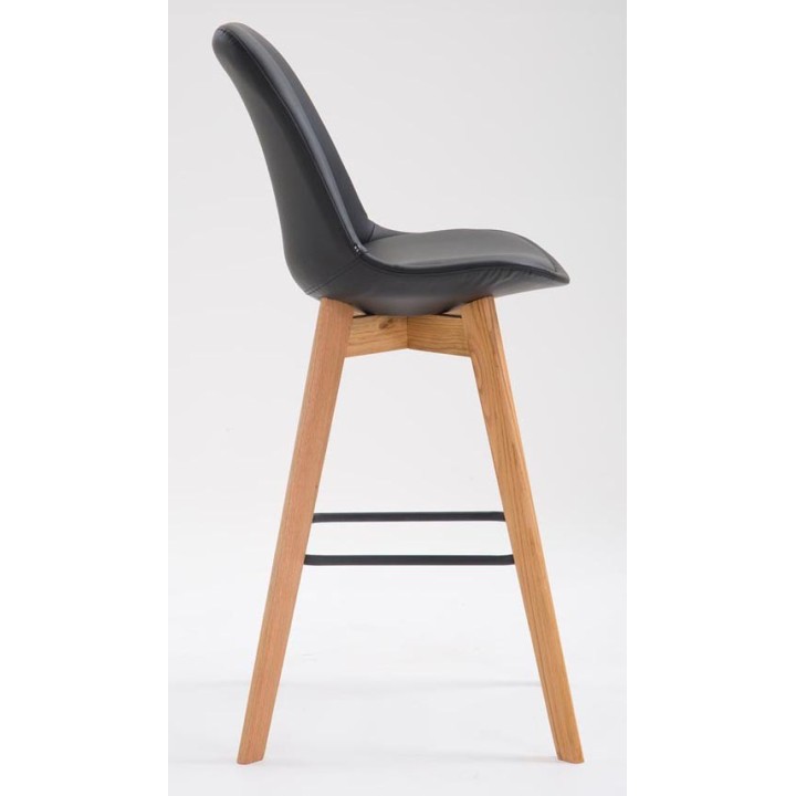 2er Set Barhocker Metz Kunstleder natura