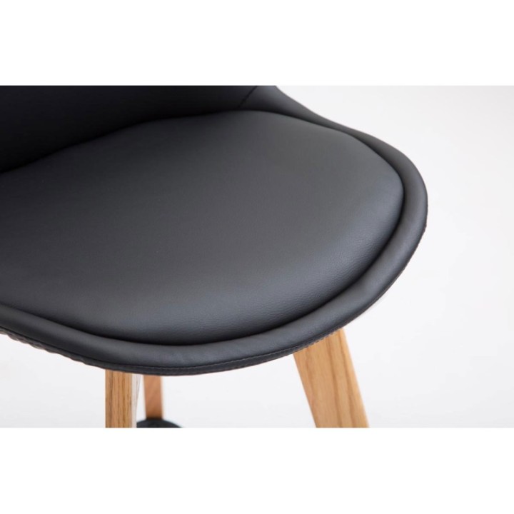 2er Set Barhocker Metz Kunstleder natura