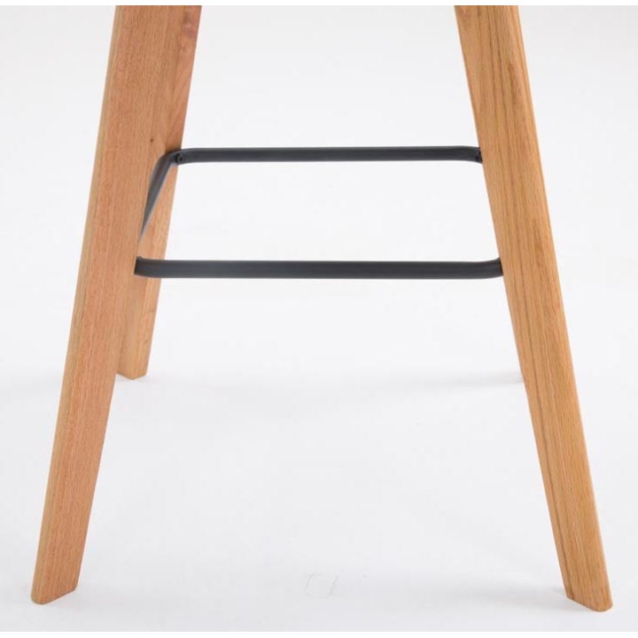 2er Set Barhocker Metz Kunstleder natura