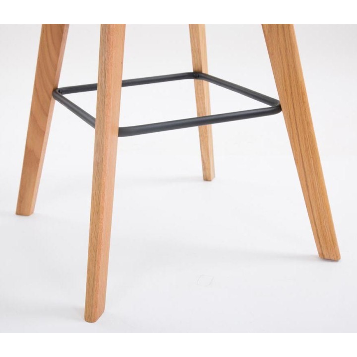 2er Set Barhocker Metz Kunststoff natura