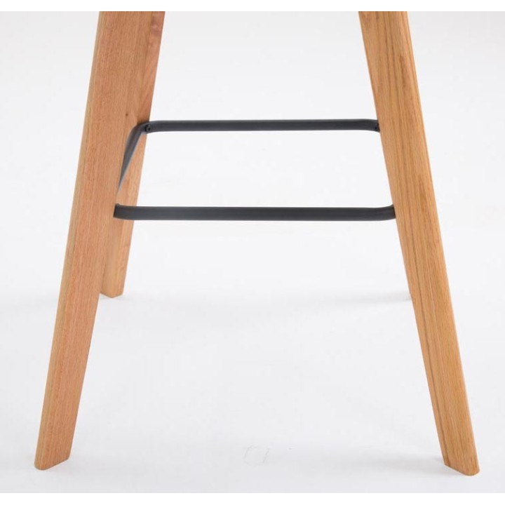 2er Set Barhocker Metz Kunststoff natura