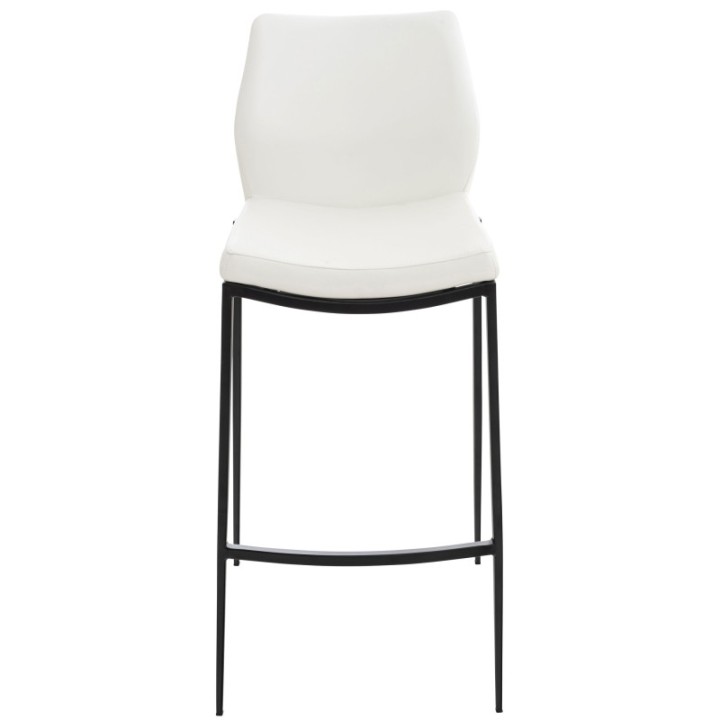 Barhocker Matola Kunstleder schwarz