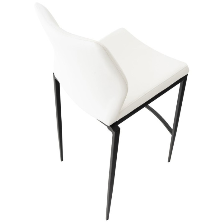 Barhocker Matola Kunstleder schwarz