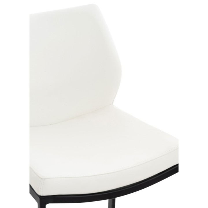 Barhocker Matola Kunstleder schwarz