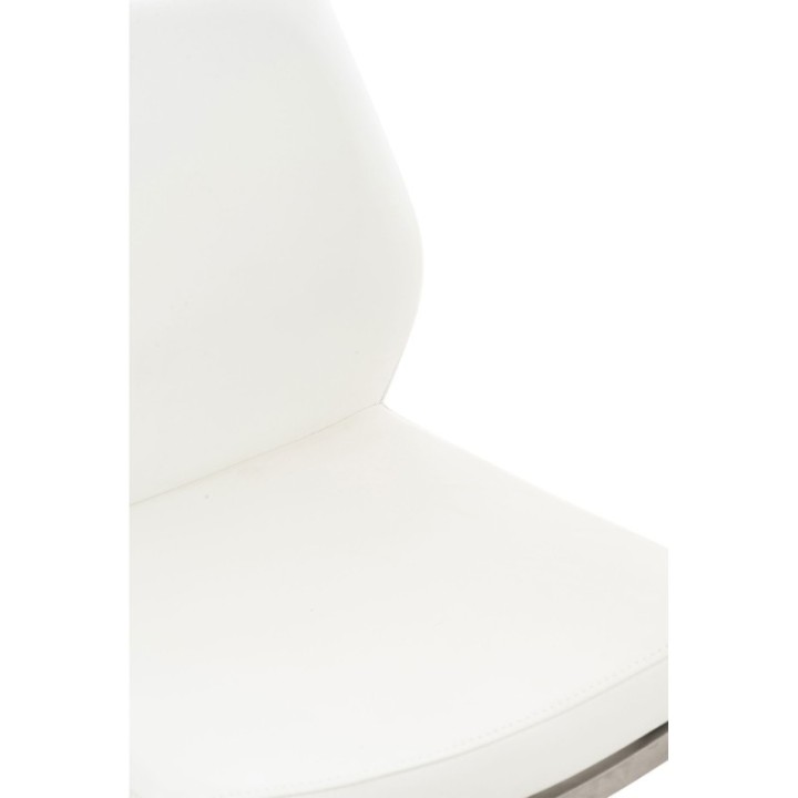 Barhocker Matola Kunstleder edelstahl