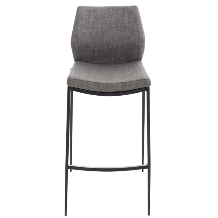 Barhocker Matola Stoff schwarz
