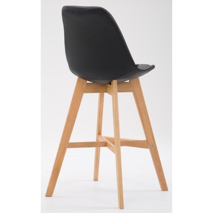 2er Set Barhocker Cannes Kunstleder Natura