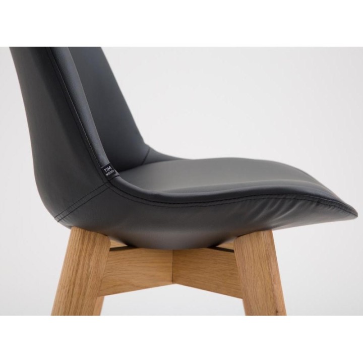 2er Set Barhocker Cannes Kunstleder Natura
