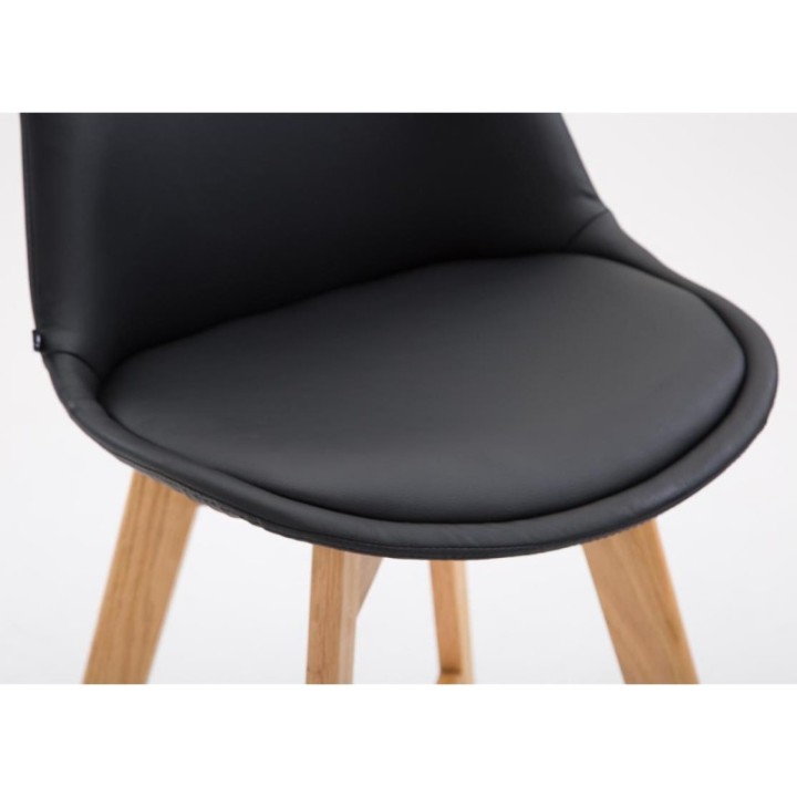 2er Set Barhocker Cannes Kunstleder Natura