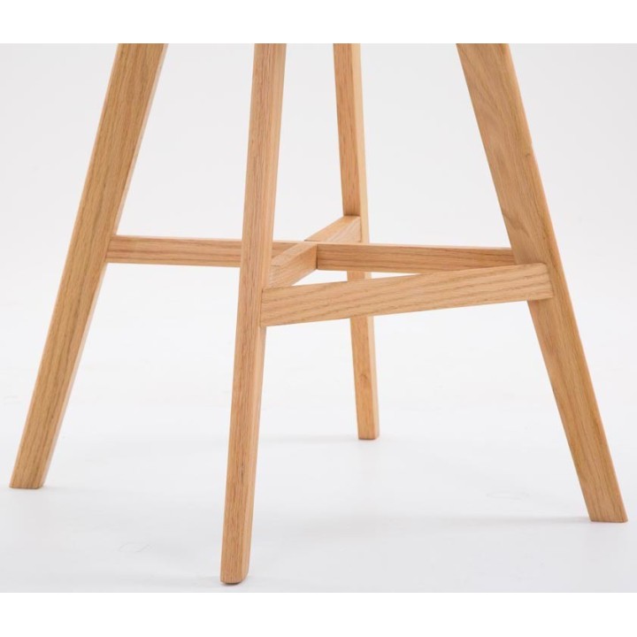 2er Set Barhocker Cannes Kunstleder Natura
