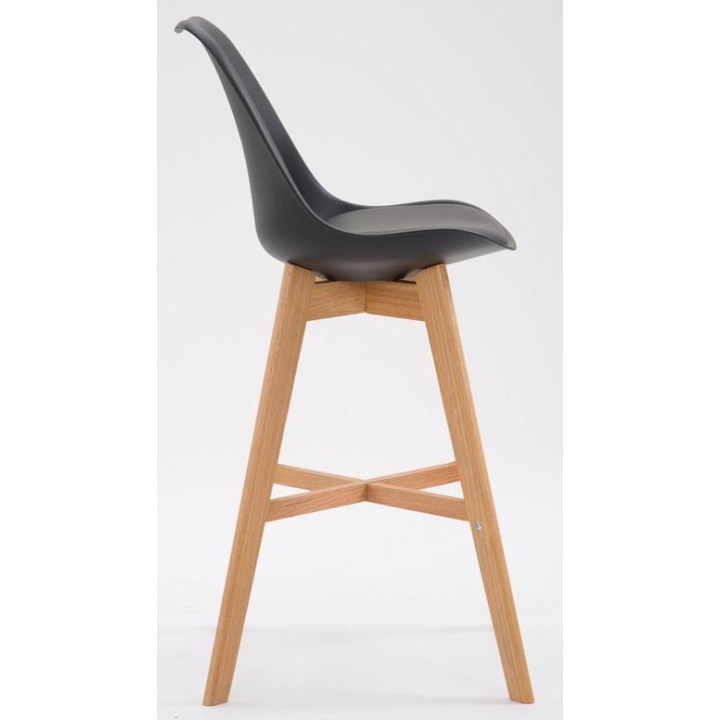 2er Set Barhocker Cannes Kunststoff natura