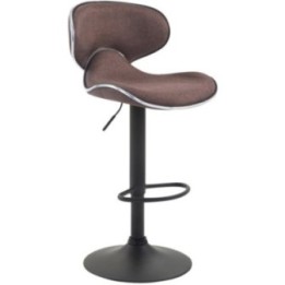 Barhocker Las Vegas V2 Stoff  schwarz