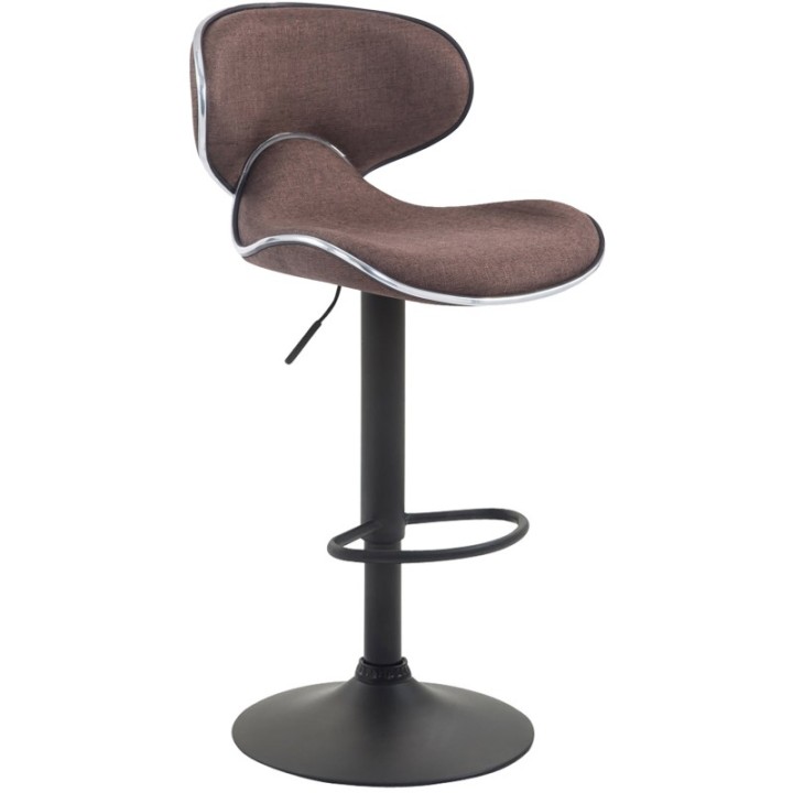 Barhocker Las Vegas V2 Stoff  schwarz