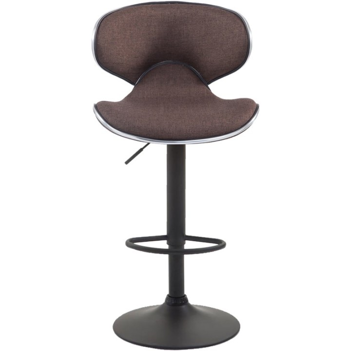 Barhocker Las Vegas V2 Stoff  schwarz