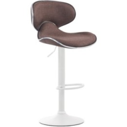 Barhocker Las Vegas V2 Stoff  weiß