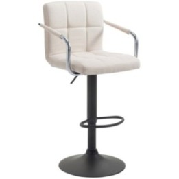 Barhocker Lucy V2 Stoff schwarz
