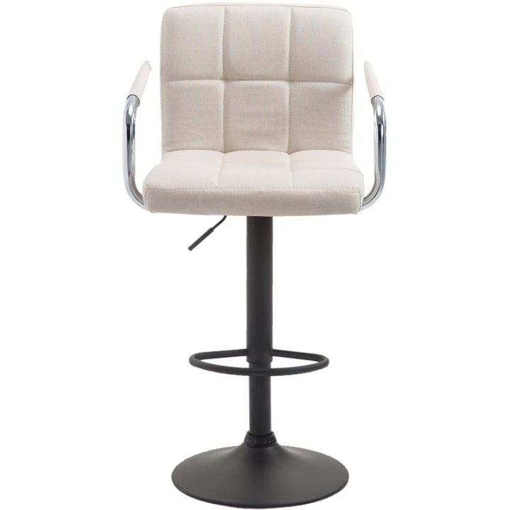 Barhocker Lucy V2 Stoff schwarz