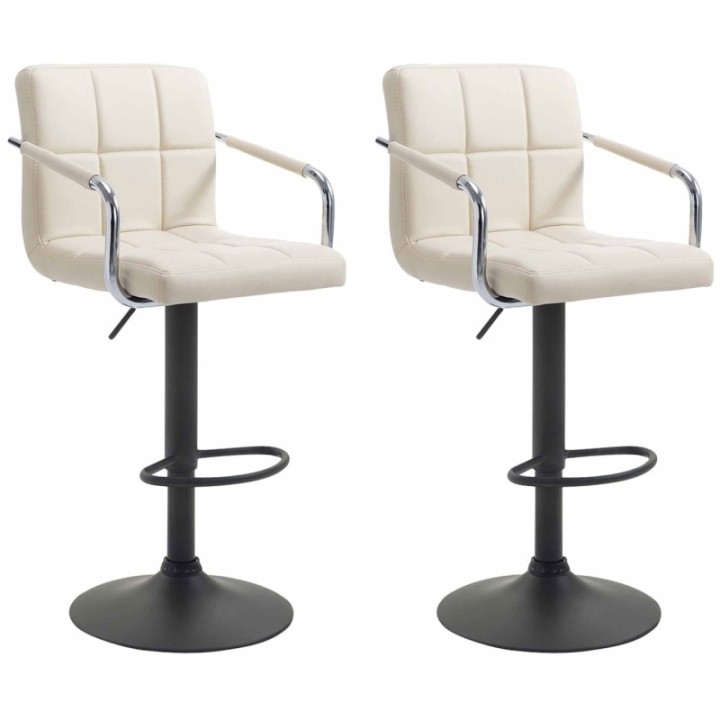 2er Set Barhocker Lucy V2 schwarz