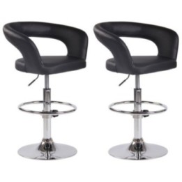 2er Set Barhocker Jaen Kunstleder