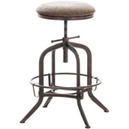 Barhocker Avadi Vintage Kunstleder bronze