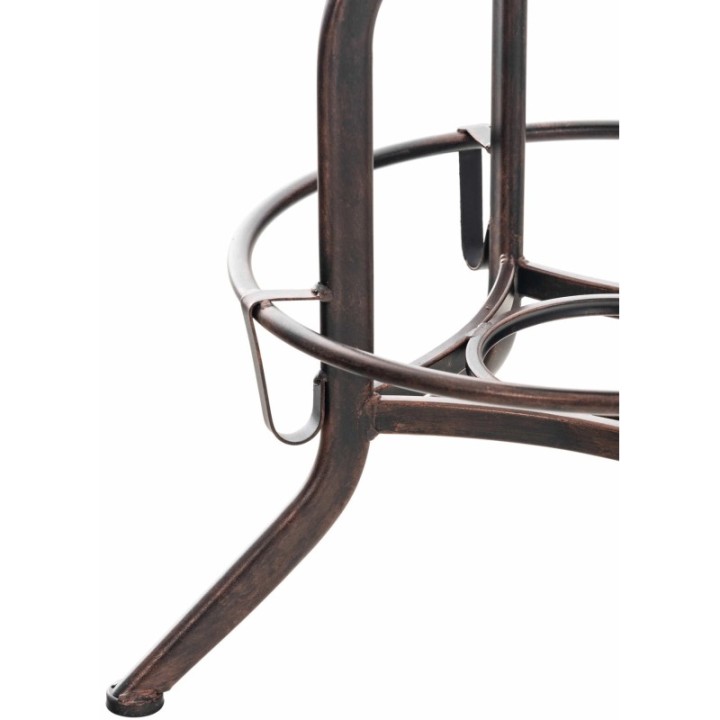Barhocker Avadi Vintage Kunstleder bronze