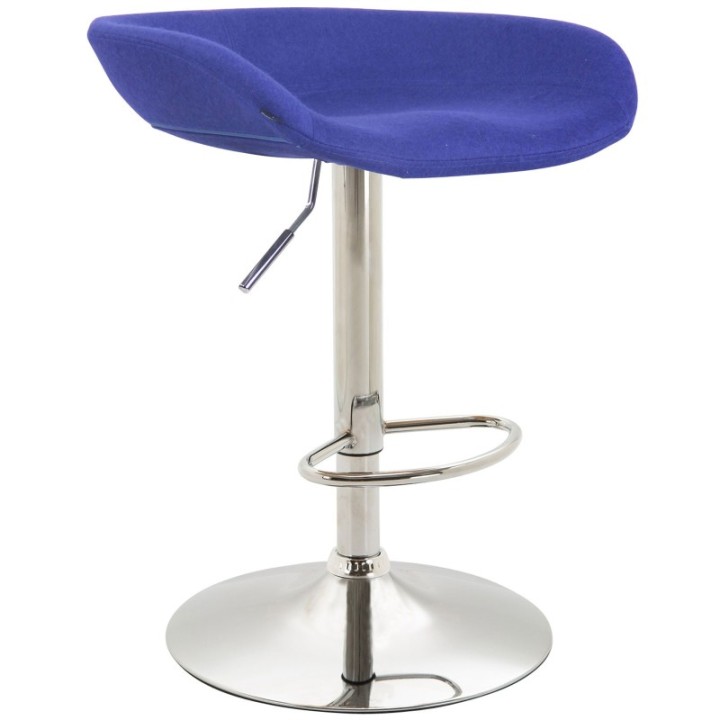 Barhocker Anaheim Filz chrom