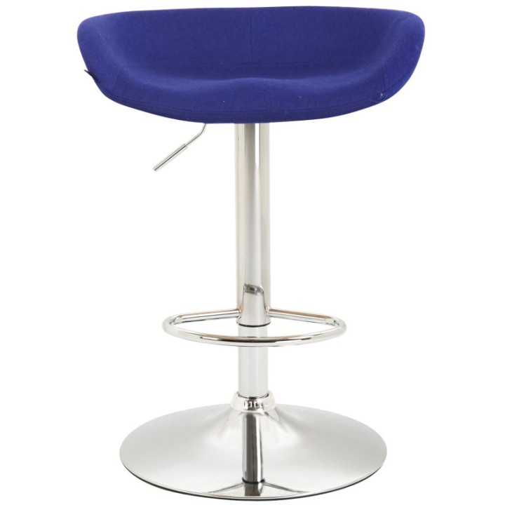 Barhocker Anaheim Filz chrom