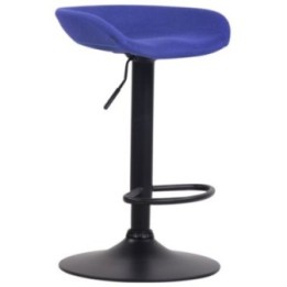 Barhocker Anaheim Filz schwarz