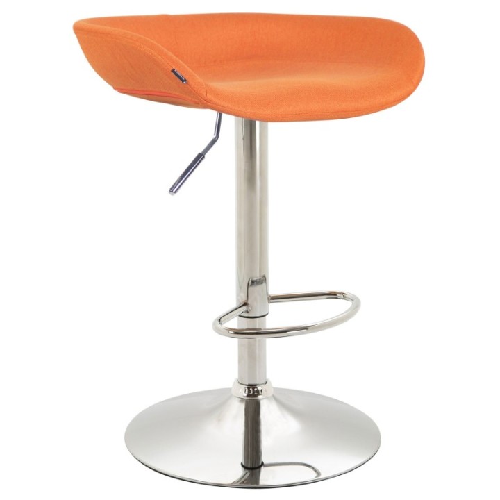 Barhocker Anaheim Stoff chrom