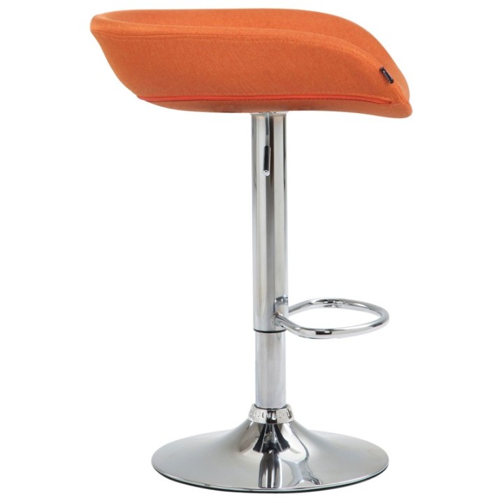 Barhocker Anaheim Stoff chrom